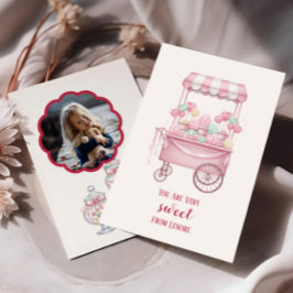 Candy Theme Kids Valentinskarte,  Mitteilungskarte