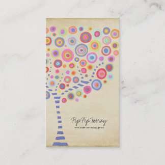 Candy Tree Online Store Business Profile Card Visitenkarte