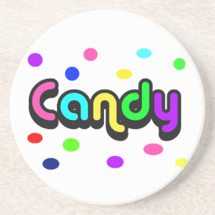 Candy-Untersetzer Getränkeuntersetzer