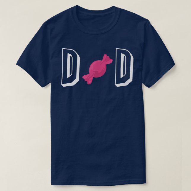 Candy Vater Funny Summer Candy T-Shirt (Design vorne)