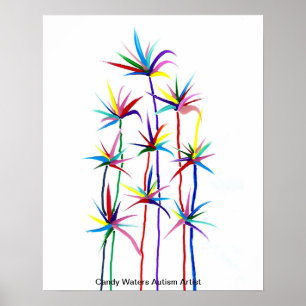 Candy Waters Autism Artist Poster