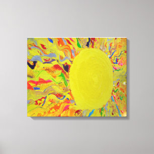 Candy Waters Autismus Künstlermalerei auf Leinwand