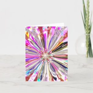 Candy Waters Autisst Artist Feiertagskarte