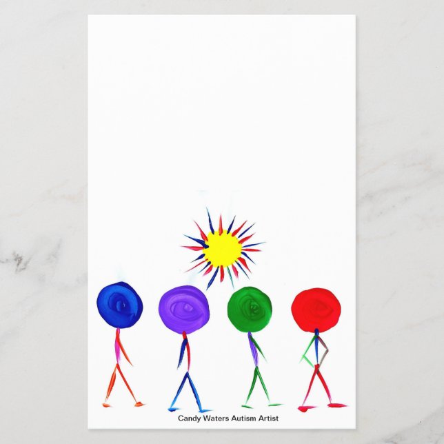 Candy Waters Autisst Artist Flyer (Vorne)