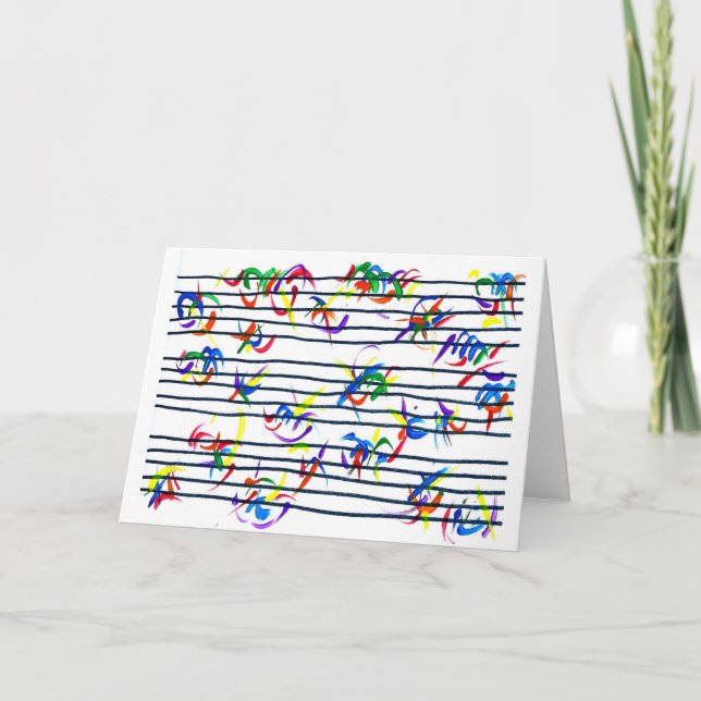 Candy Waters Autisst Artist Karte (Vorderseite)