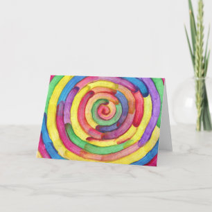 Candy Waters Autisst Artist Karte