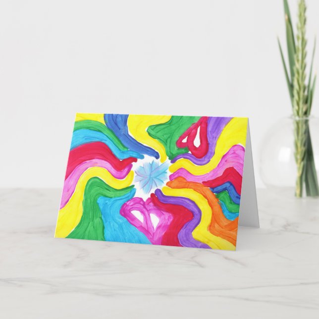 Candy Waters Autisst Artist Karte (Vorderseite)