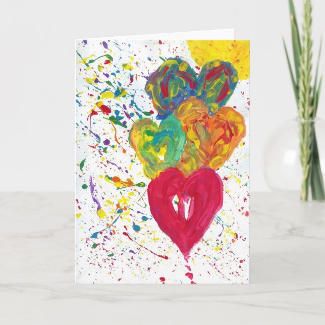 Candy Waters Autisst Artist Karte (Vorderseite)