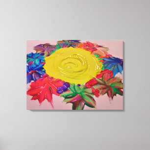 Candy Waters Autisst Artist Leinwanddruck