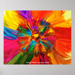 Candy Waters Autisst Artist Poster