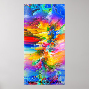 Candy Waters Autisst Artist Poster