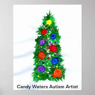 Candy Waters Autisst Artist Poster