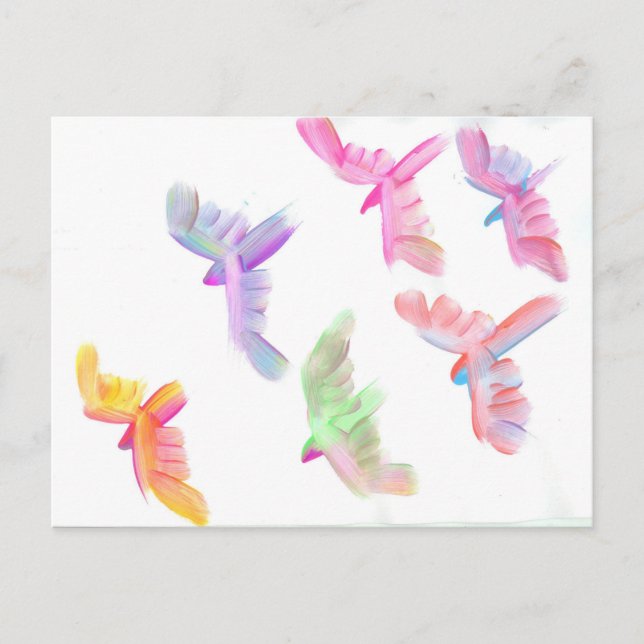 Candy Waters Autisst Artist Postkarte (Vorderseite)