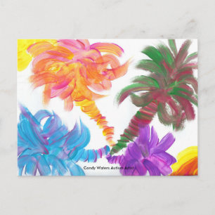 Candy Waters Autisst Artist Postkarte
