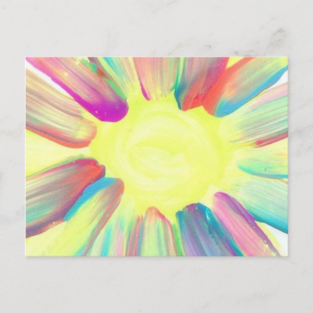 Candy Waters Autisst Artist Postkarte (Vorderseite)