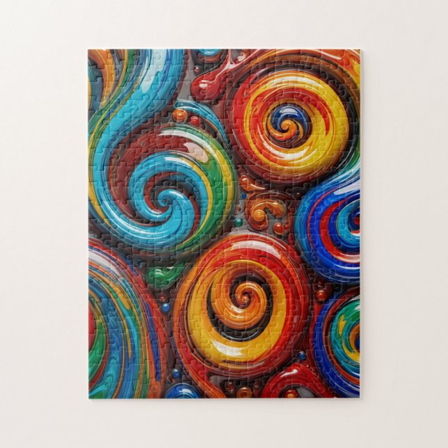 Candy Wirbel #577 - Puzzle (Vertikal)