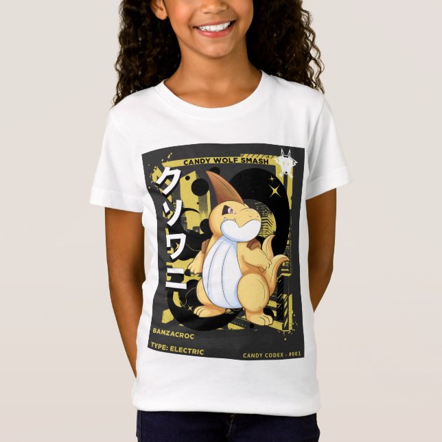 Candy Wolf Smash | Banzacroc T-Shirt (Vorderseite)