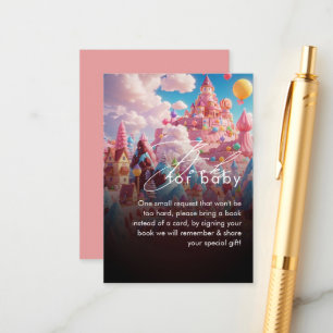 Candy World Niedlich Baby Dusche Begleitkarte