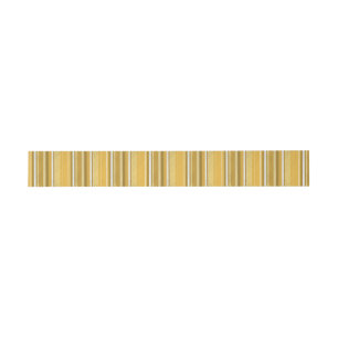 Candy Yellow Stripes Einladungsbanderole