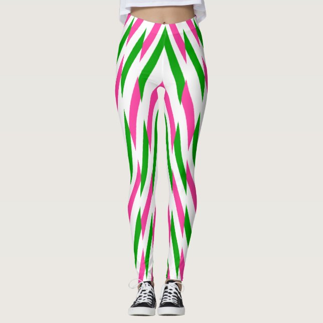 Candy zigzag multicolor "Ratti_Creative_Arts Leggings (Vorderseite)