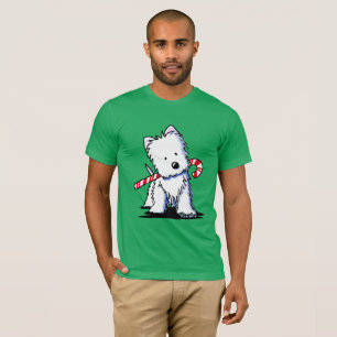 Candycane Cutie Westie T-Shirt