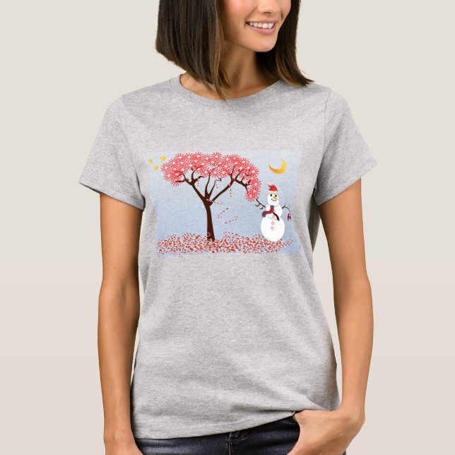 Candycane Tree T-Shirt (Vorderseite)