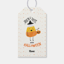 Candycorn Halloween Tags