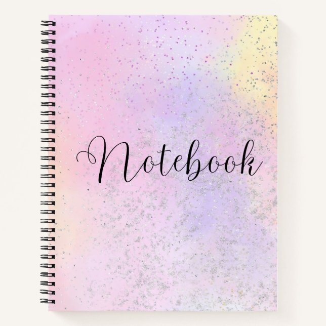 Candyfloss SpiralNotebook Notizbuch (Vorderseite)