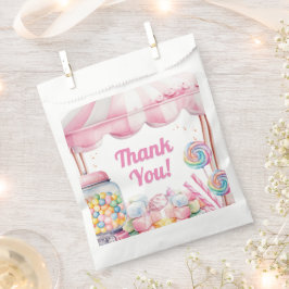 Candyland Baby Shower Girl Pink Geschenktütchen