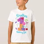 Candyland Brother of the First Birthday Lollipop T-Shirt<br><div class="desc">Feiern Sie mit diesem besonderen T - Shirt den ersten Geburtstag eines Babys,  ganz besonders und personalisiert</div>