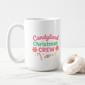 Candyland Christmas Crew | Fun Holiday Family  Kaffeetasse