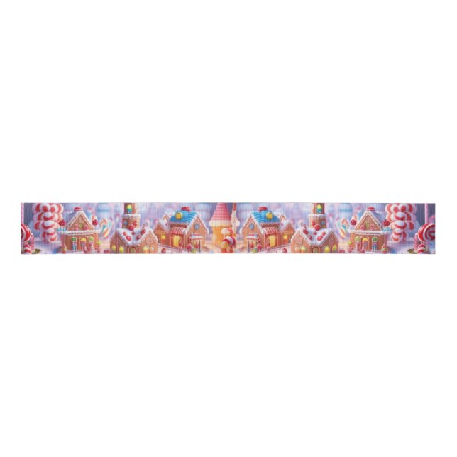 Candyland/Fantasy Town/Grosgrain Ribbon Ripsband (Vorderseite)