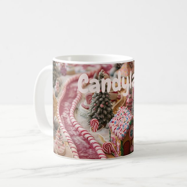 Candyland Kaffeetasse (Vorderseite Links)