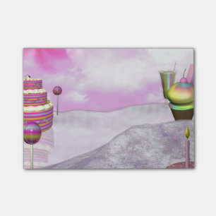 Candyland Post-Itanmerkungen Post-it Klebezettel