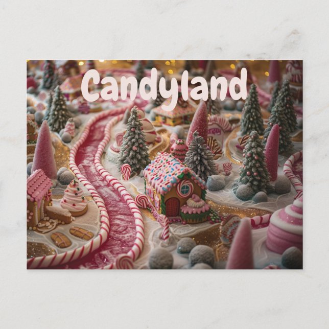 Candyland Postkarte (Vorderseite)