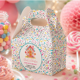 Candyland Sweet Celebration Kindergeburtstag Party Geschenkschachtel