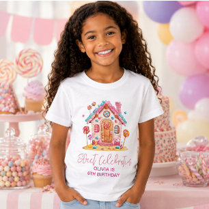 Candyland Sweet Celebration Kindergeburtstag Party T-Shirt