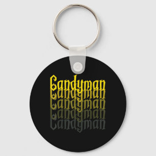 Candyman Rückwärts Spiegel Halloween Kostüm Lustig Schlüsselanhänger