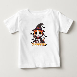 candyween - cat Hexenhalloween Baby T-shirt