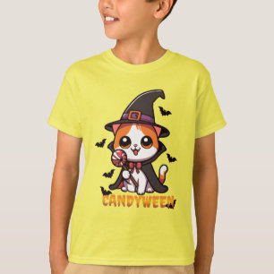 candyween - cat Hexenhalloween T-Shirt