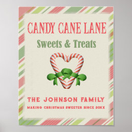 Cane Cane Lane Vintag Family Pastel Poster