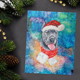 Cane Corso Breed Dog Weihnachten Puzzle