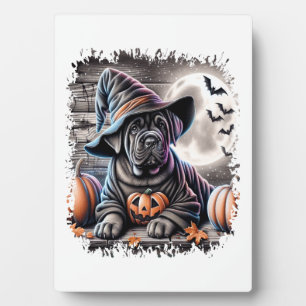 Cane Corso Dog Halloween Fotoplatte