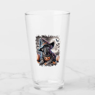 Cane Corso Dog Halloween Glas