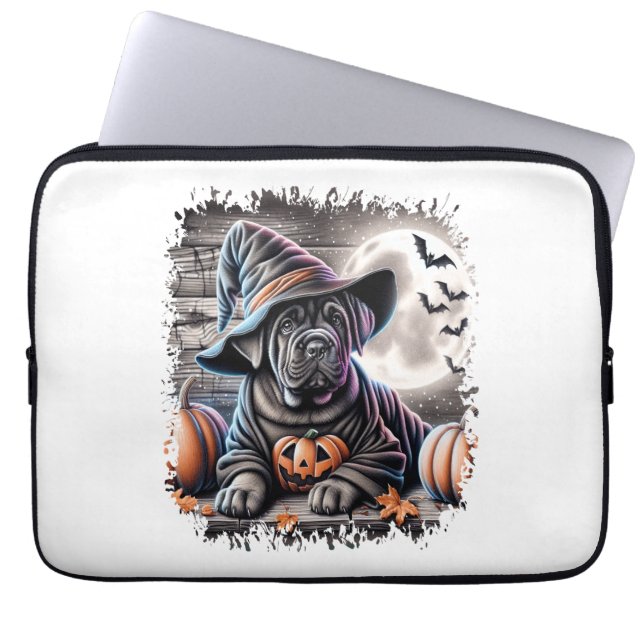 Cane Corso Dog Halloween Laptopschutzhülle (Vorderseite)