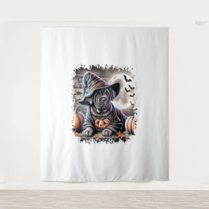Cane Corso Dog Halloween Wandteppich