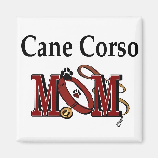 Cane Corso Dog MAMA Magnet (Vorne)