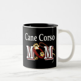 Cane Corso Dog MAMA Zweifarbige Tasse