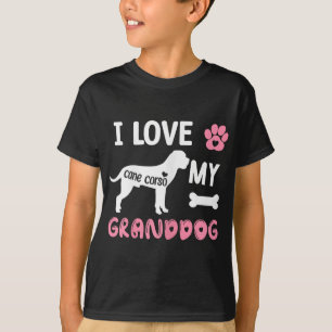 Cane Corso Dog Oma gibt Liebe meinem Großhund T-Shirt