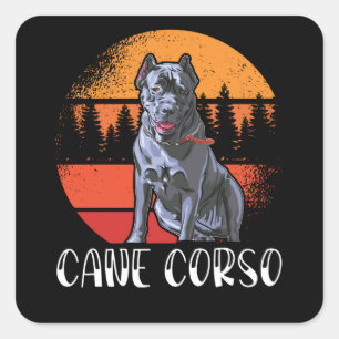 Cane Corso Dog Owner Cane Corsos Quadratischer Aufkleber